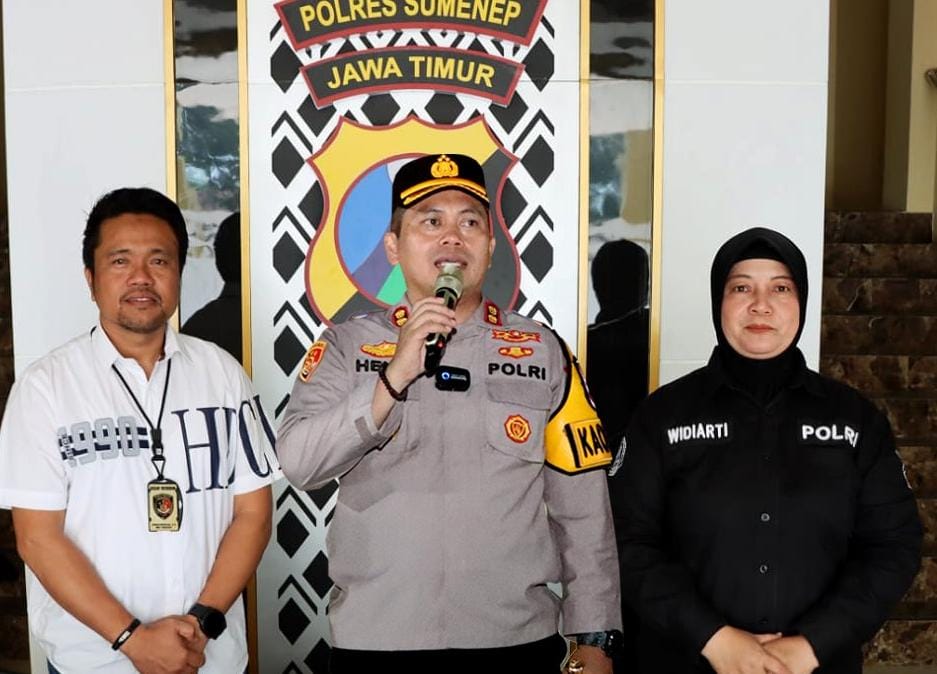 Polres Sumenep Berhasil Amankan Terduga Pelaku Pembuang Bayi di Desa Pabian