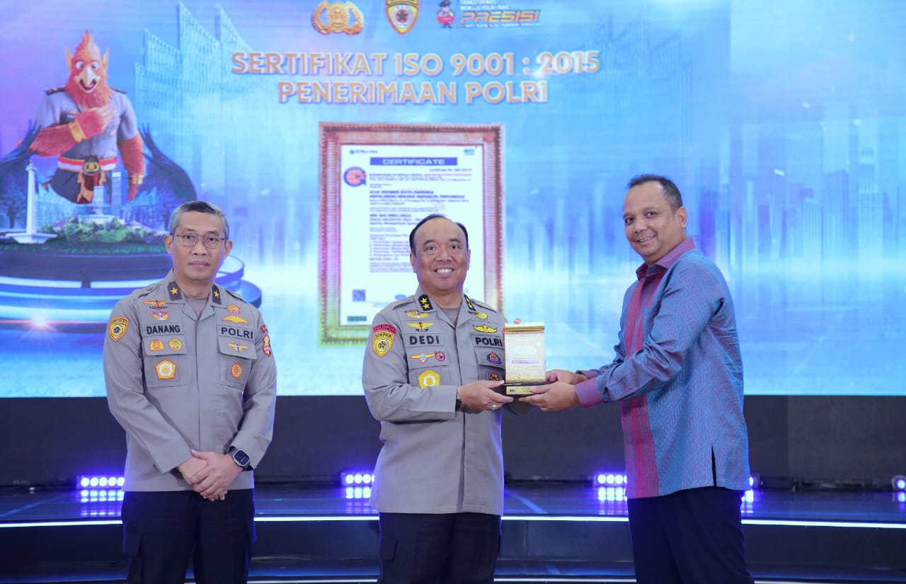 Raih ISO 9001:2015, SSDM Polri Terus Tingkatkan Kualitas Rekrutmen Anggota