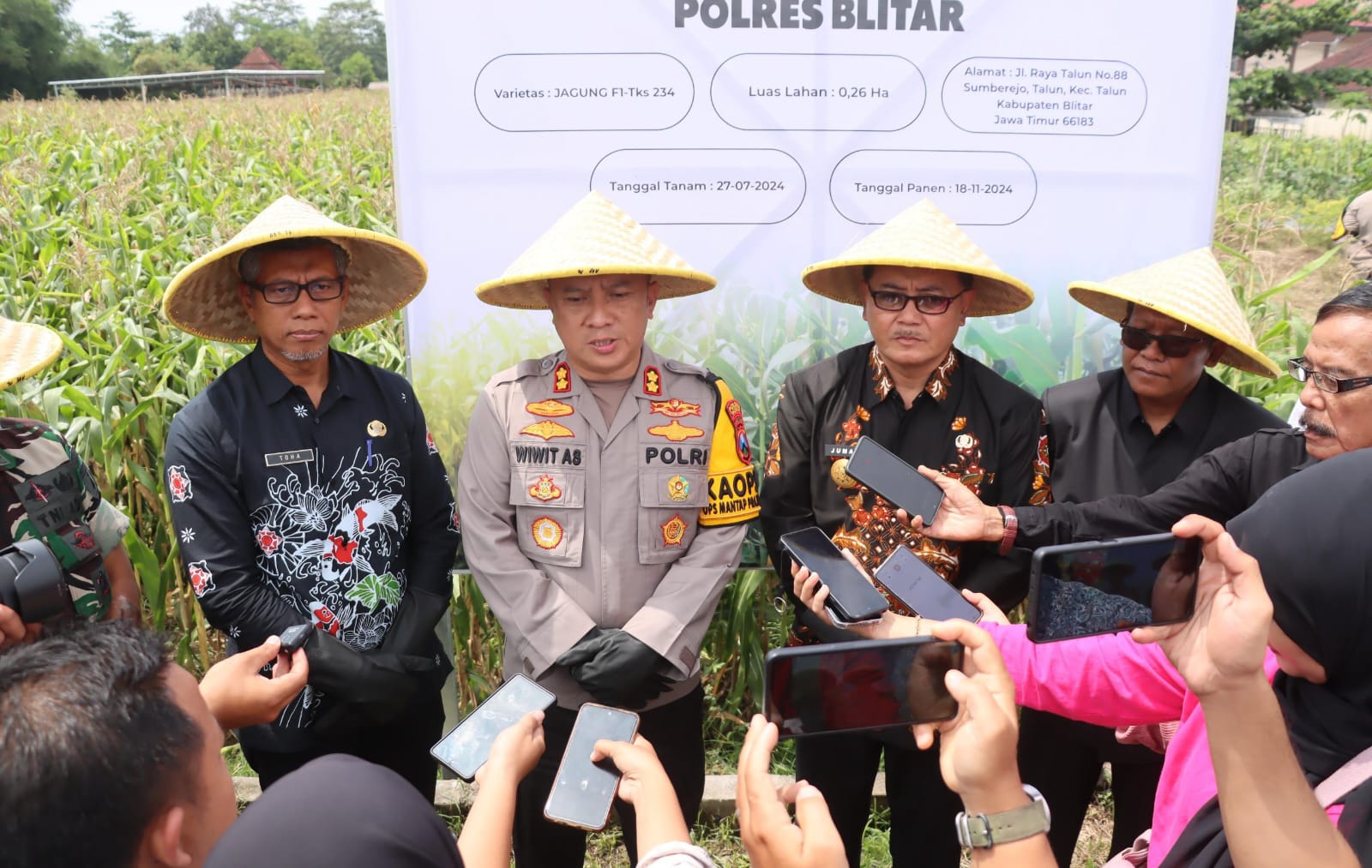 Sukseskan Program Asta Cita, Polres Blitar bersama Pemkab Tandatangani MoU Wujudkan Swasembada Pangan