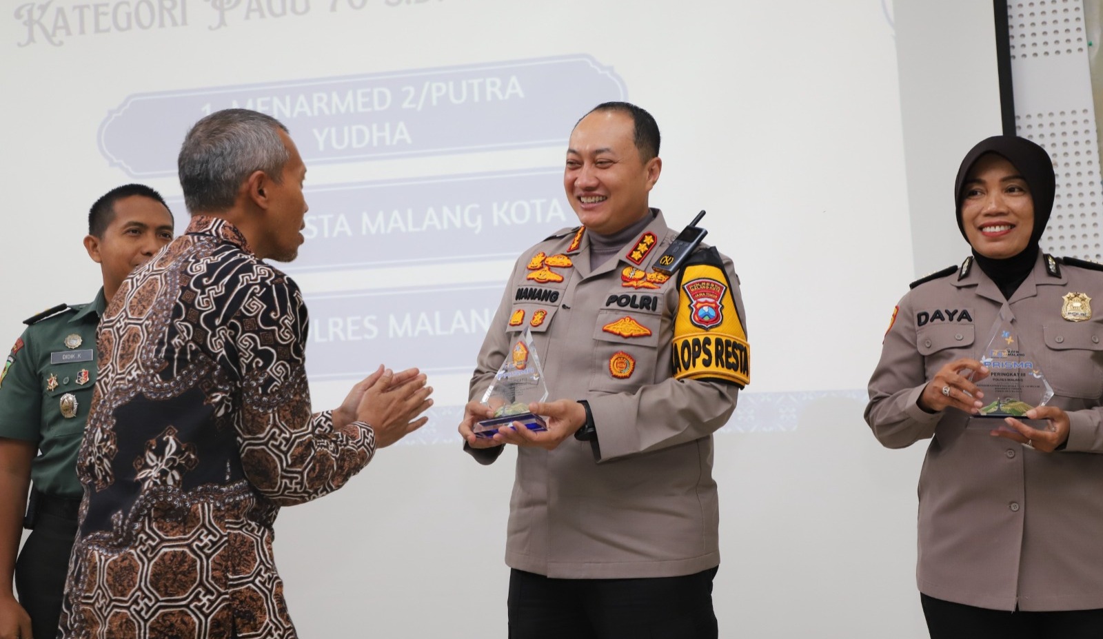 Raih Peringkat II Kinerja Satker Terbaik, Polresta Malang Kota Komitmen Tingkatkan Transparansi dan Pelayanan Publik