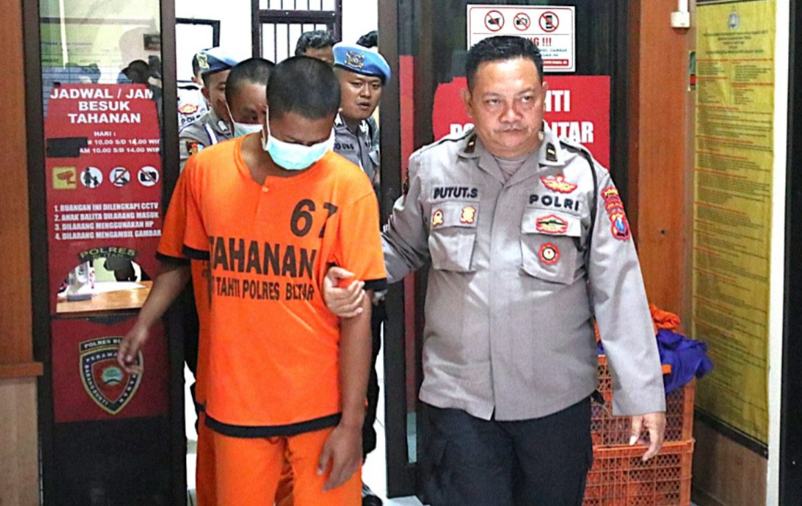 Gerak Cepat Polres Blitar Berhasil Amankan 9 Tersangka Kasus Pengeroyokan