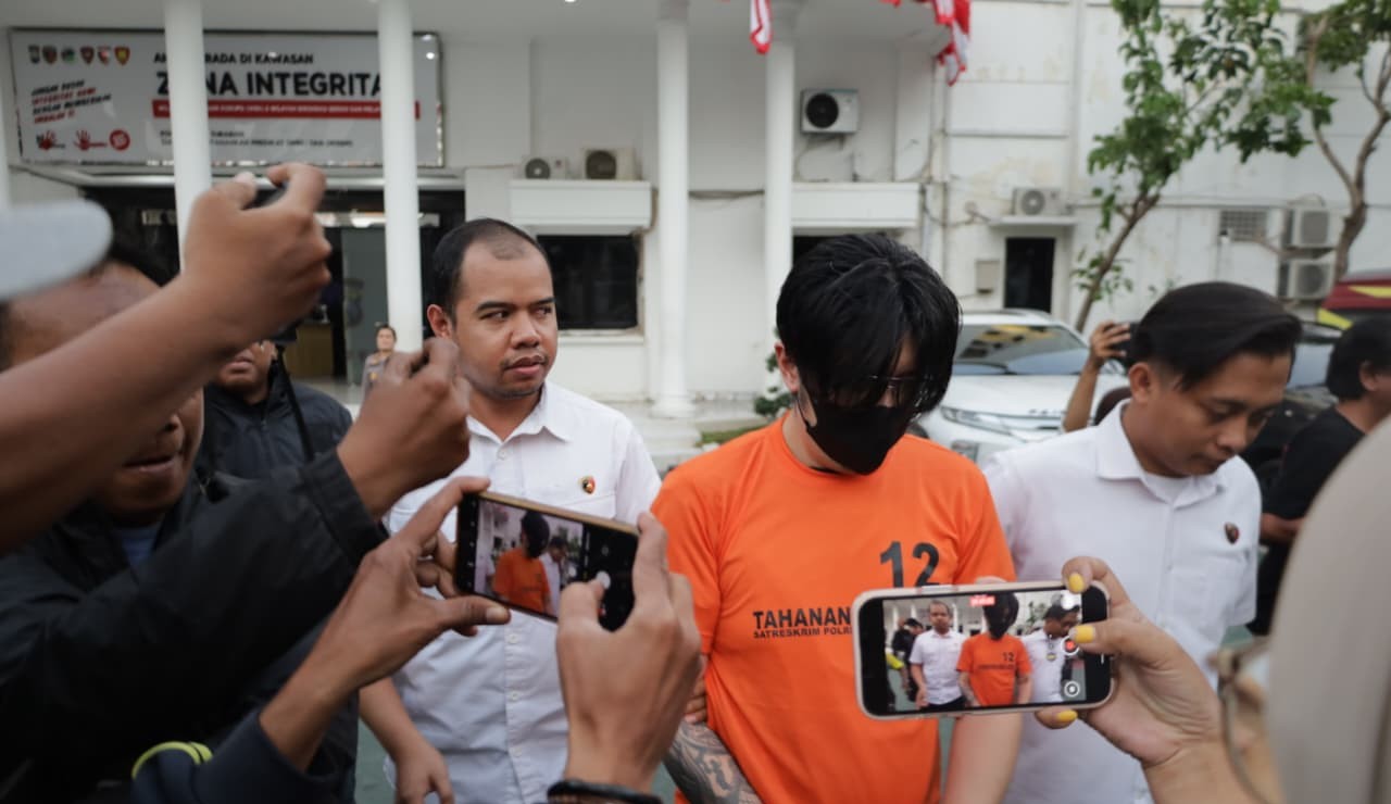 Peduli Kaum Rentan Polrestabes Surabaya Amankan Tersangka KDRT yang Sempat Viral di Medsos