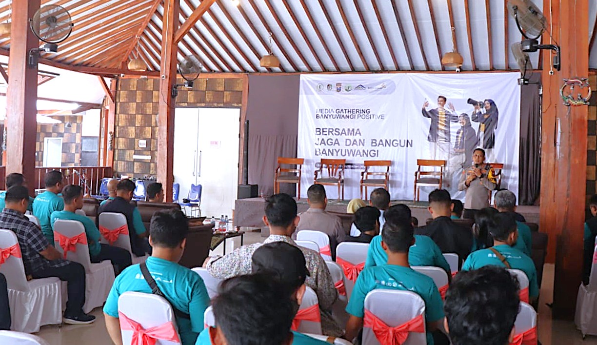 Polresta Banyuwangi Sinergi dengan Komunitas Bentengi Ruang Digital
